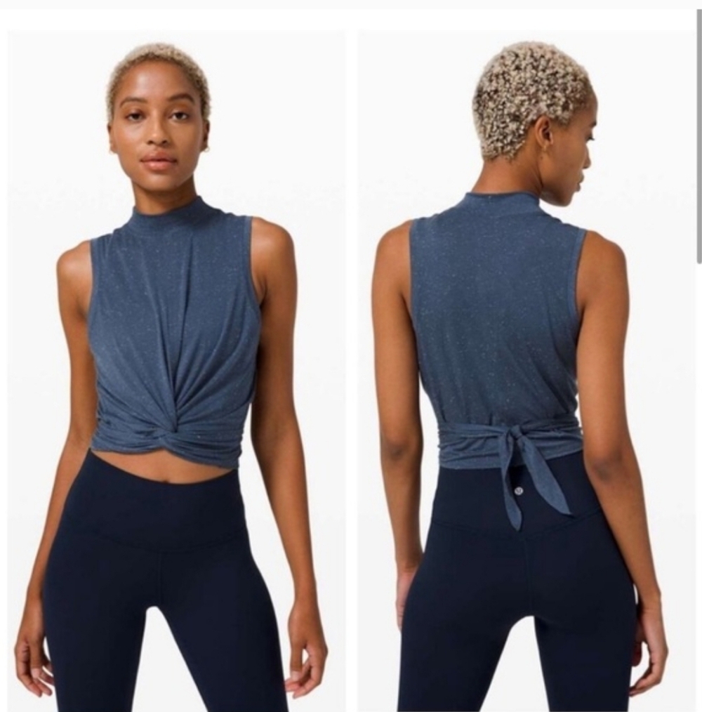 Lululemon Time To Restore Mock Neck Tank Size 4